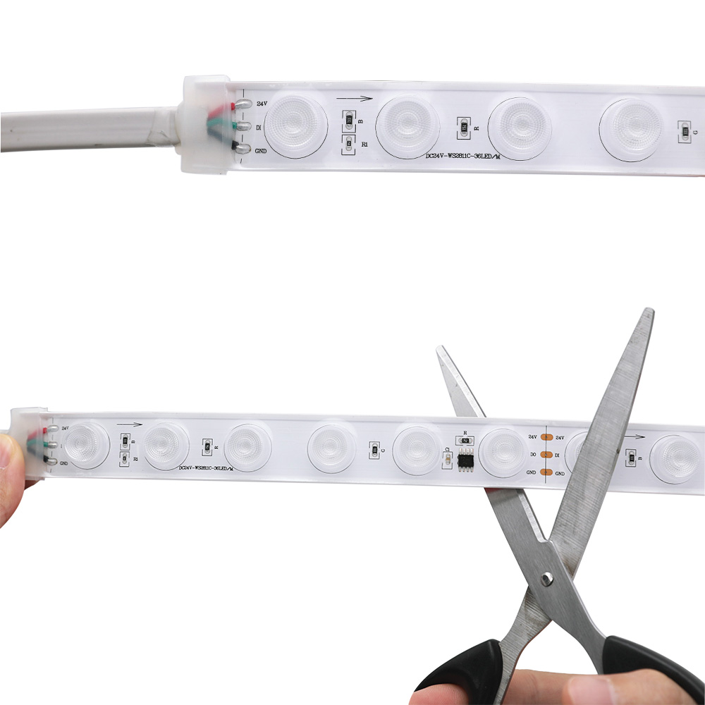 WS2811 Addressable Flexible LED Wall Wash Light Strip IP66 Waterproof DC24V WS2811 Addressable Flexible LED Wall Wash Light Strip IP66 Waterproof DC24V